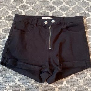 Black pac sun shorts